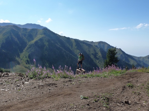 дорога на Талгарский перевал